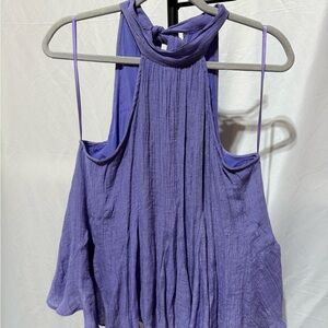 C’isa High Neck Tie Blouse